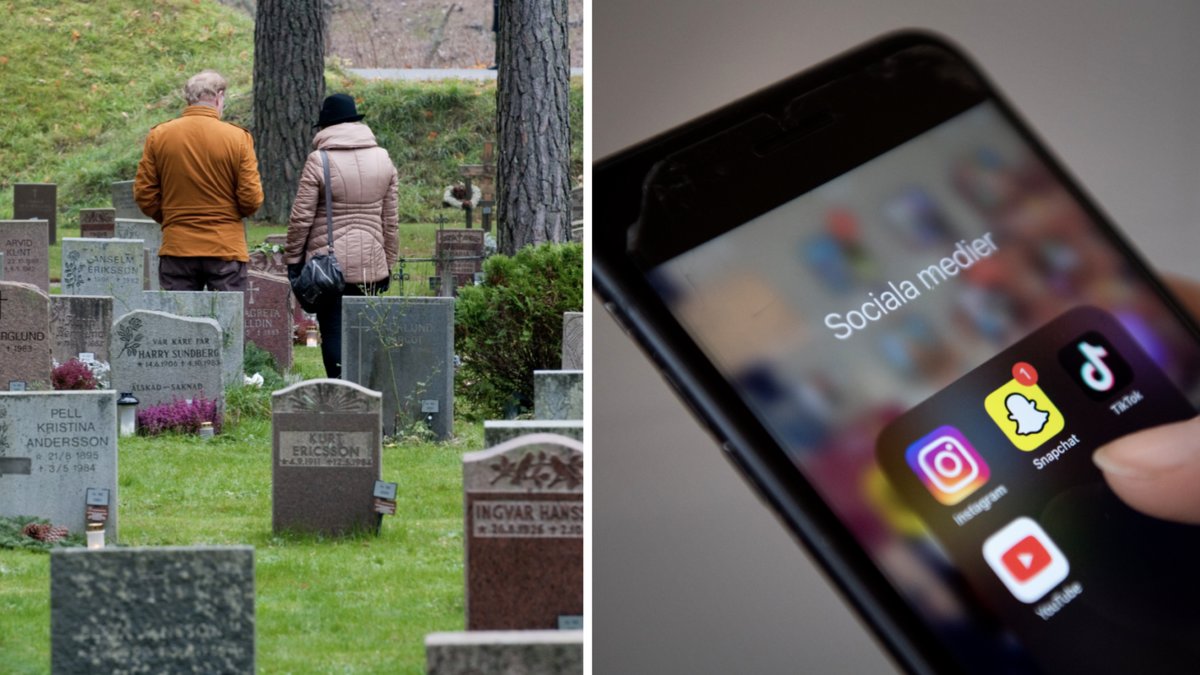 Kan det här bli en ny trend på svenska kyrkogårdar?